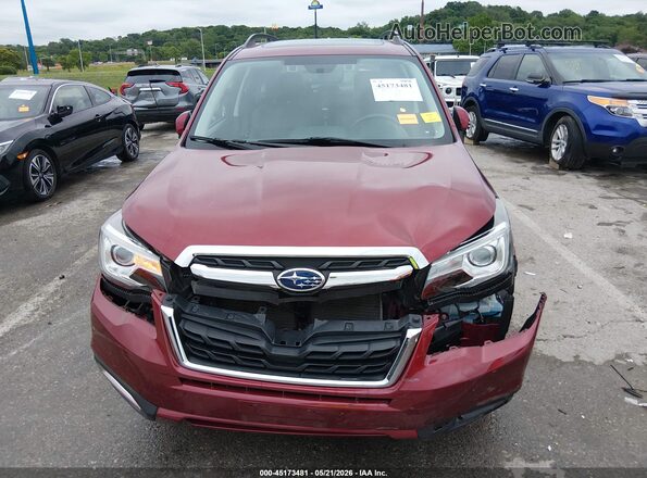 JF2SJAWC0HH540914 2017 SUBARU FORESTER Красный 