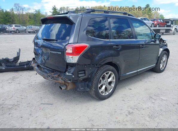 JF2SJAWC0JH471292 2018 SUBARU FORESTER 2.5I TO Black Tył prawy