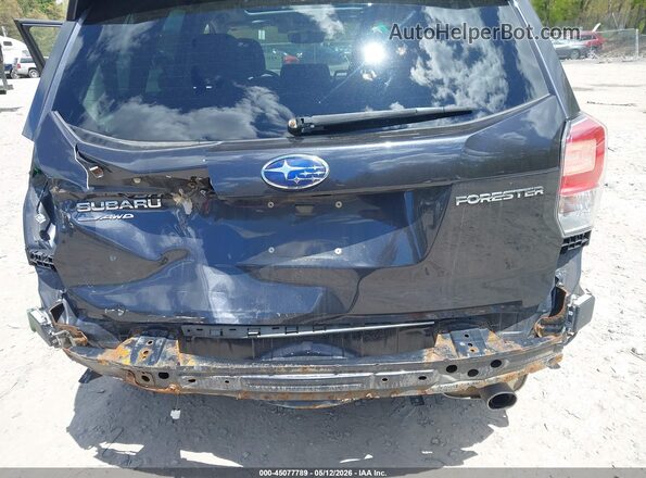 JF2SJAWC0JH471292 2018 SUBARU FORESTER 2.5I TO Black Widok z przodu