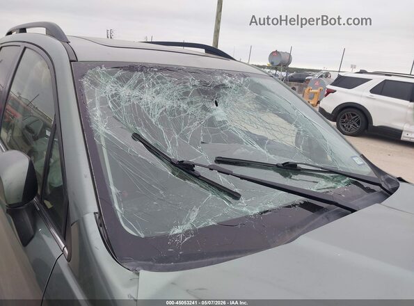 JF2SJAWC3HH466727 2017 SUBARU FORESTER 2.5I TO Green Вид спереду