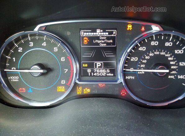 JF2SJAWC4HH587038 2017 SUBARU FORESTER 2.5I TO Silver 