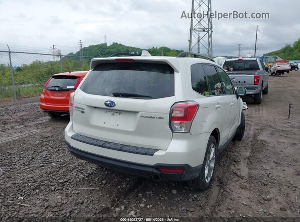 JF2SJAWC4JH486815 2018 SUBARU FORESTER White უკანა მარჯვენა