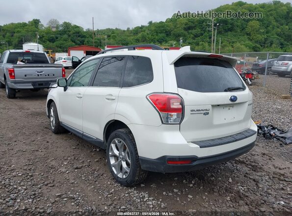 JF2SJAWC4JH486815 2018 SUBARU FORESTER White უკანა მარცხენა