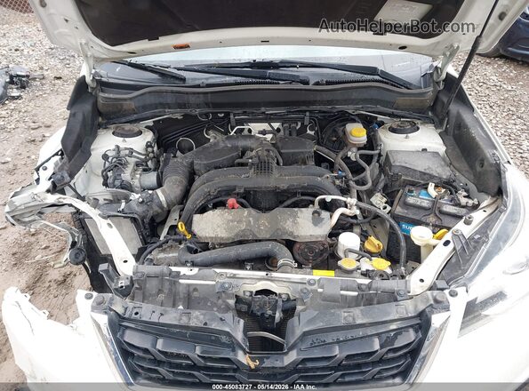 JF2SJAWC4JH486815 2018 SUBARU FORESTER White უკანა ხედი