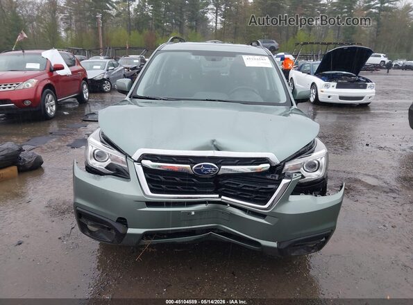 JF2SJAWC5JH584753 2018 SUBARU FORESTER Green Սարքավորումների վահանակի տեսք