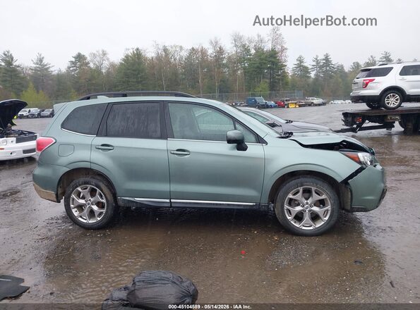 JF2SJAWC5JH584753 2018 SUBARU FORESTER Green Սալոնի հետևի տեսք