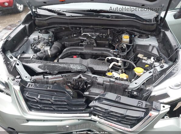 JF2SJAWC5JH584753 2018 SUBARU FORESTER Green Հետևի տեսք