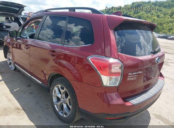 JF2SJAWC6HH505794 2017 SUBARU FORESTER Maroon Tył lewy