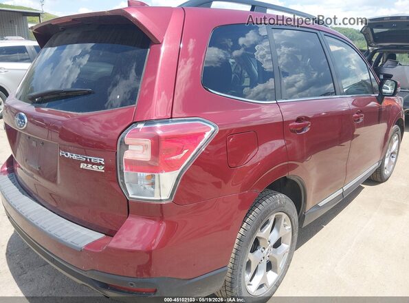 JF2SJAWC6HH505794 2017 SUBARU FORESTER Maroon Tył prawy