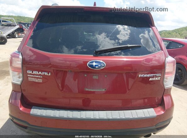 JF2SJAWC6HH505794 2017 SUBARU FORESTER Maroon 