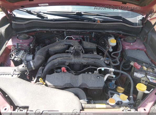 JF2SJAWC6HH505794 2017 SUBARU FORESTER Maroon Widok z tyłu