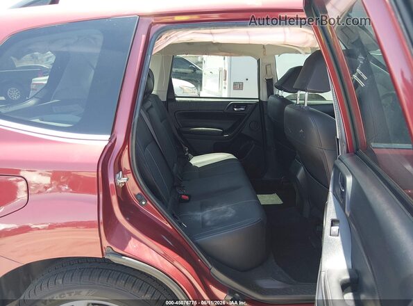 JF2SJAWC6HH580981 2017 SUBARU FORESTER 2.5I TO Красный Вид наклейки с VIN-кодом