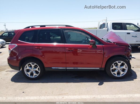 JF2SJAWC6HH580981 2017 SUBARU FORESTER 2.5I TO Красный Вид задней части салона
