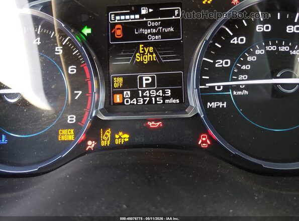 JF2SJAWC6HH580981 2017 SUBARU FORESTER 2.5I TO Красный 