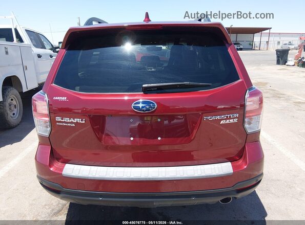 JF2SJAWC6HH580981 2017 SUBARU FORESTER 2.5I TO Красный 