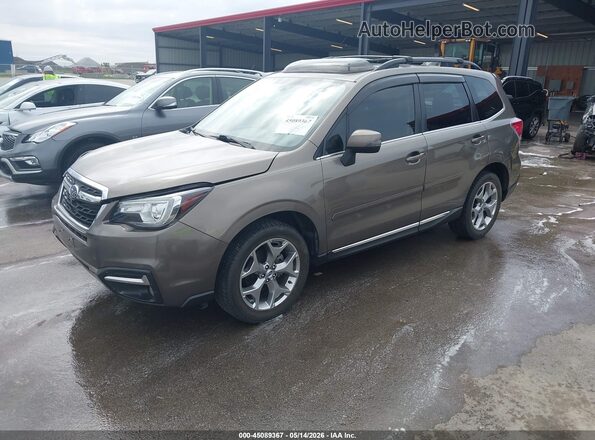 JF2SJAWC9JH454569 2018 SUBARU FORESTER Серый Передняя левая четверть