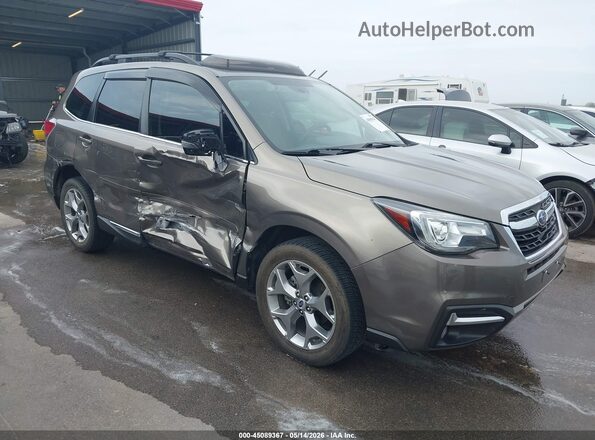 JF2SJAWC9JH454569 2018 SUBARU FORESTER Серый Вид спереди