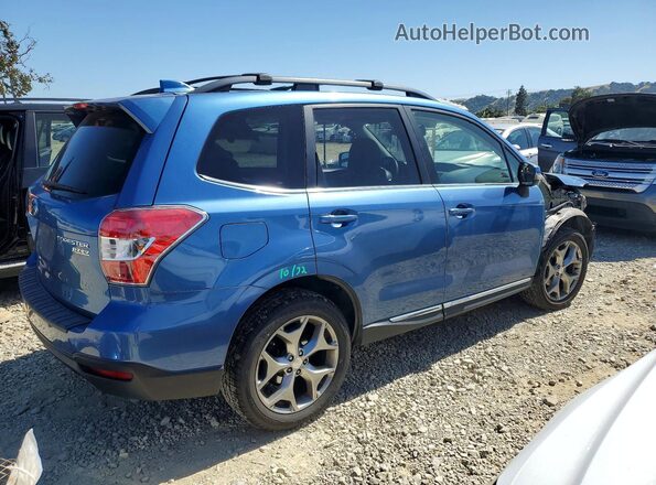JF2SJAXC0GH544166 2016 SUBARU FORESTER Синий Задняя правая четверть
