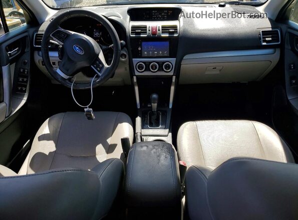 JF2SJAXC0GH544166 2016 SUBARU FORESTER Синий Вид панели приборов