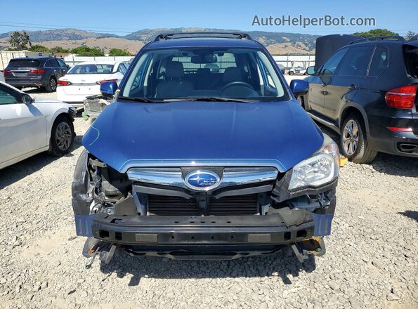 JF2SJAXC0GH544166 2016 SUBARU FORESTER Синий Вид спереди