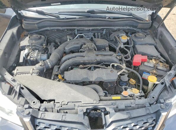 JF2SJAXC3GH523876 2016 SUBARU FORESTER Gray Widok wnętrza z tyłu