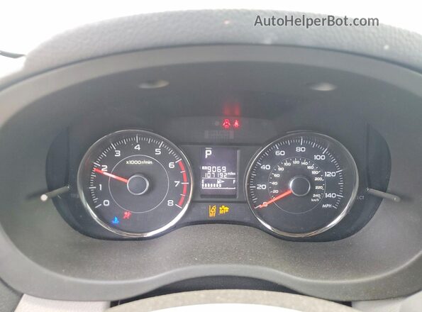JF2SJAXC3GH523876 2016 SUBARU FORESTER Gray Widok zestawu wskaźników