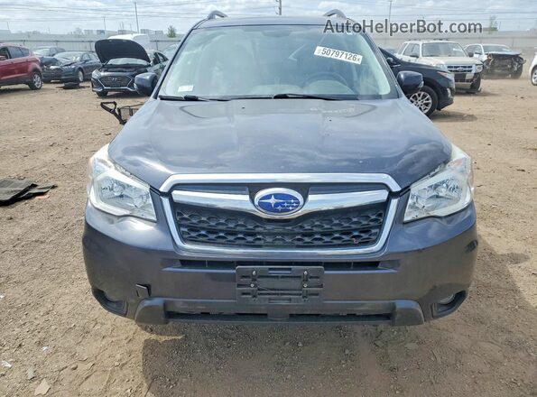 JF2SJAXC3GH523876 2016 SUBARU FORESTER Gray Widok z przodu