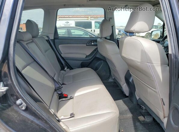 JF2SJAXC3GH523876 2016 SUBARU FORESTER Gray Widok tylnych siedzeń