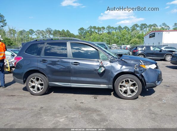 JF2SJAXC4GH543215 2016 SUBARU FORESTER Blue Սալոնի հետևի տեսք