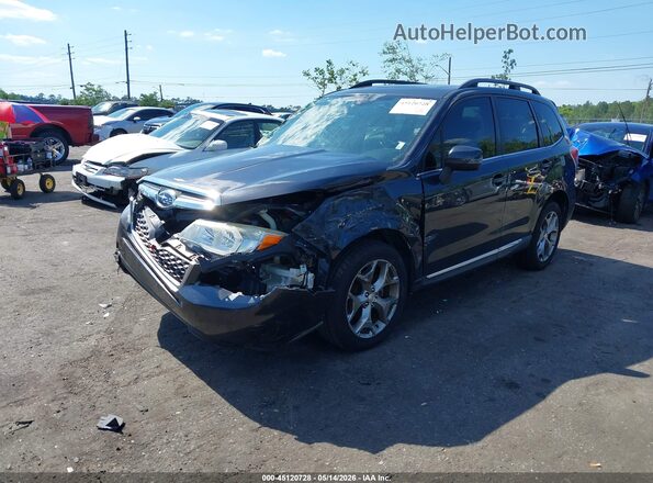 JF2SJAXC4GH543215 2016 SUBARU FORESTER Blue Առջևի ձախ երեք քառորդ տեսարան