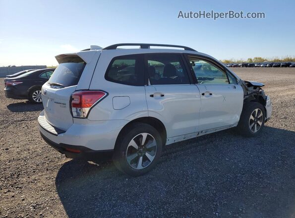 JF2SJEJC7HG587801 2017 SUBARU FORESTER Белый Задняя правая четверть