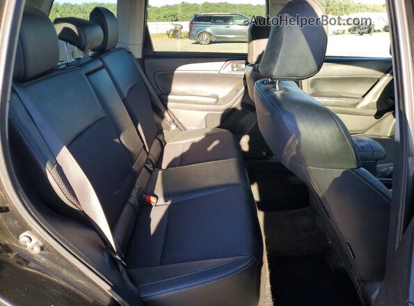 JF2SJGEC2JH415939 2018 SUBARU FORESTER2. Black Вид задніх сидінь