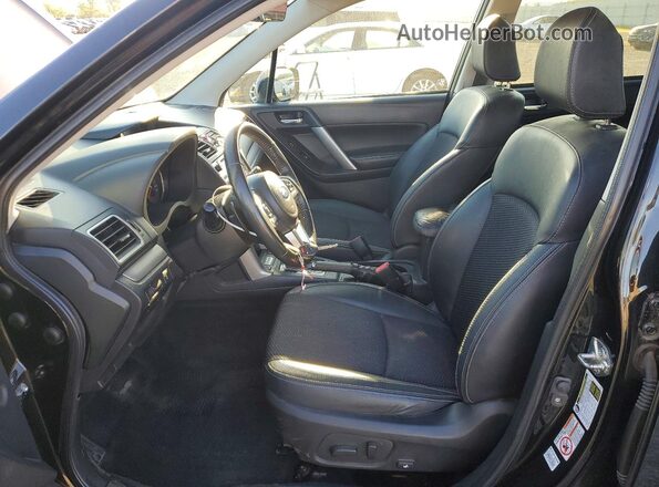 JF2SJGEC2JH415939 2018 SUBARU FORESTER2. Black Вид салону спереду