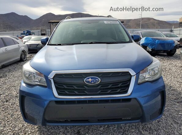 JF2SJGEC5HH423270 2017 SUBARU FORESTER2. Blue Вид спереду