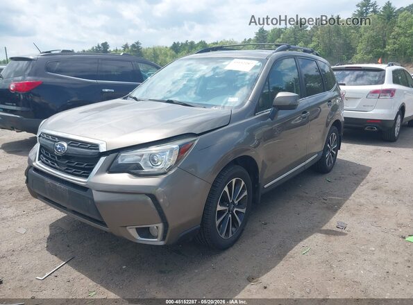 JF2SJGTC4HH457008 2017 SUBARU FORESTER Brown წინა მარცხენა ხედი სამი მეოთხედიდან