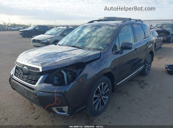 JF2SJGWC9JH429433 2018 SUBARU FORESTER2. Gray Передня ліва чверть