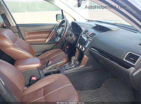 JF2SJGWC9JH429433 2018 SUBARU FORESTER2. Gray Вид салону спереду