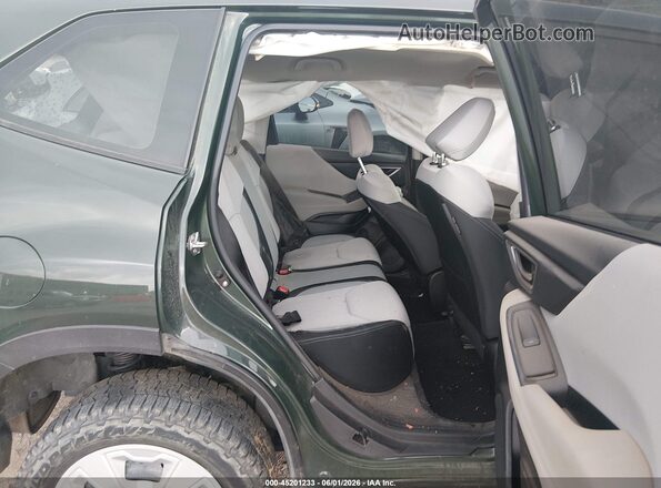 JF2SKAAC0PH443375 2023 SUBARU FORESTER Green Widok naklejki z numerem VIN