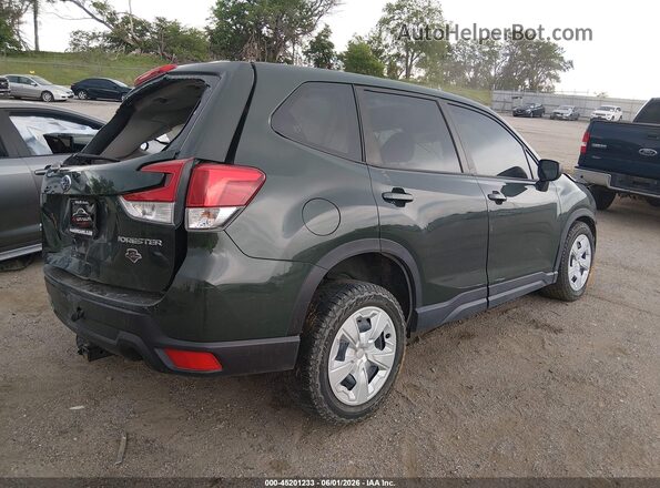 JF2SKAAC0PH443375 2023 SUBARU FORESTER Green Tył prawy