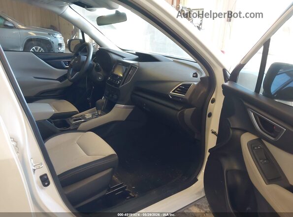 JF2SKAAC1LH584756 2020 SUBARU FORESTER White Widok wnętrza z przodu
