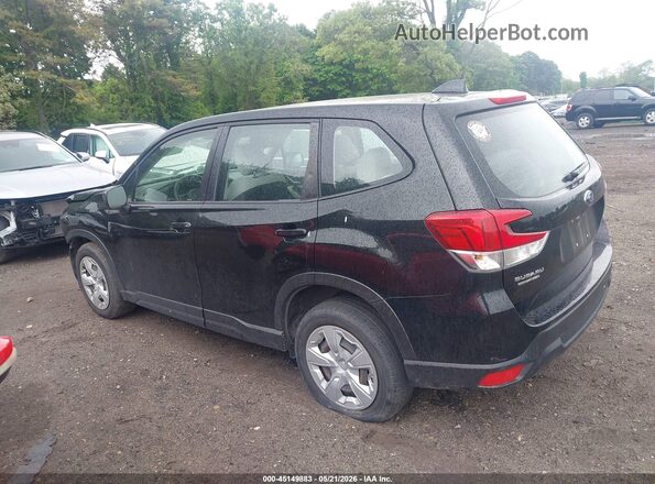 JF2SKAAC3MH508571 2021 SUBARU FORESTER Черный Вид задней части салона