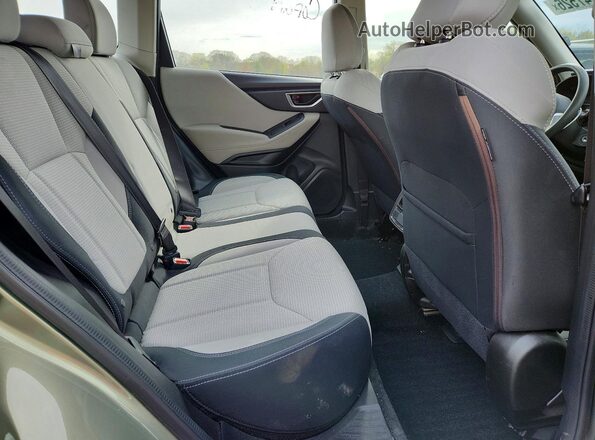JF2SKAAC6MH489367 2021 SUBARU FORESTER Green Հետևի նստատեղերի տեսք
