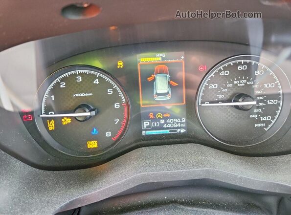 JF2SKAAC6MH489367 2021 SUBARU FORESTER Green Սարքավորումների վահանակի տեսք
