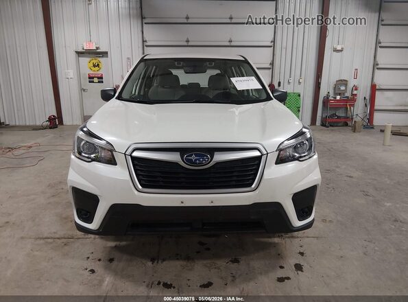 JF2SKAAC8LH428360 2020 SUBARU FORESTER White Vista del cuadro de instrumentos