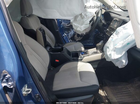 JF2SKACC0NH412718 2022 SUBARU FORESTER Blue Вид салону спереду