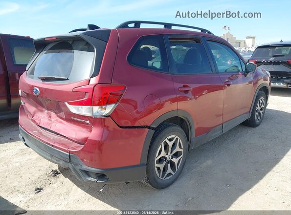 JF2SKACC2RH476491 2024 SUBARU FORESTER Maroon Հետևի աջ