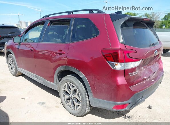 JF2SKACC2RH476491 2024 SUBARU FORESTER Maroon Հետևի ձախ