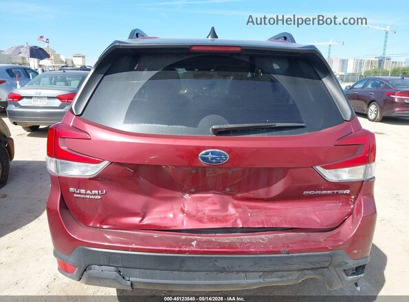 JF2SKACC2RH476491 2024 SUBARU FORESTER Maroon 