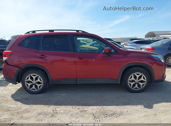 JF2SKACC2RH476491 2024 SUBARU FORESTER Maroon Սալոնի 360 աստիճան տեսք