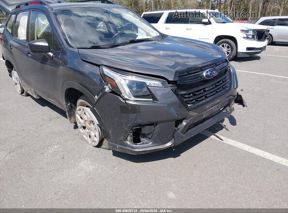 JF2SKACC3PH406818 2023 SUBARU FORESTER Gray Vista frontal